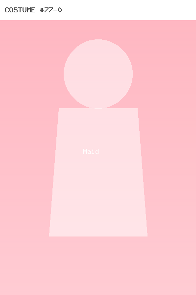 Cafe アリス 岐阜店 衣装